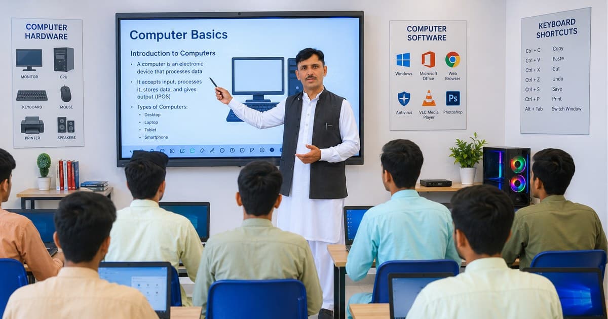 Empowering Local Youth: Inside the Chiraagh Vocational Training School Digital Literacy Program