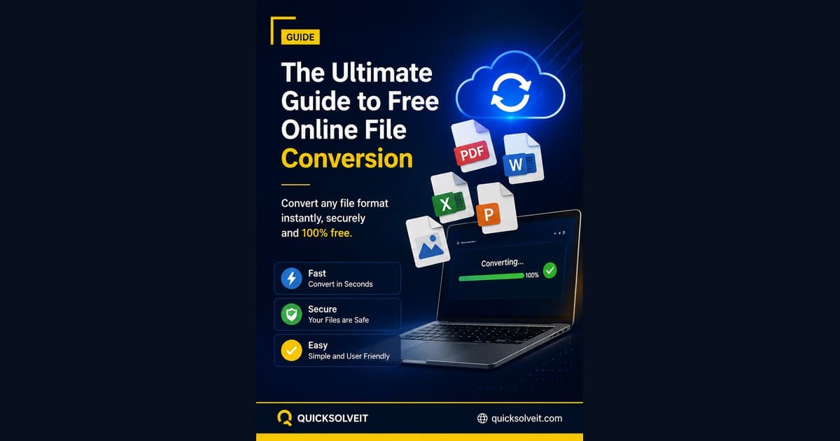 The Ultimate Guide to Free Online File Conversion in 2026